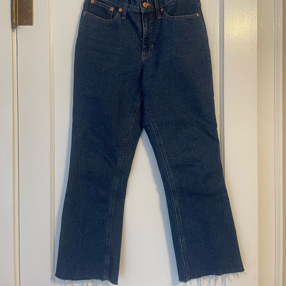 J Crew Demi Boot Crop Jeans